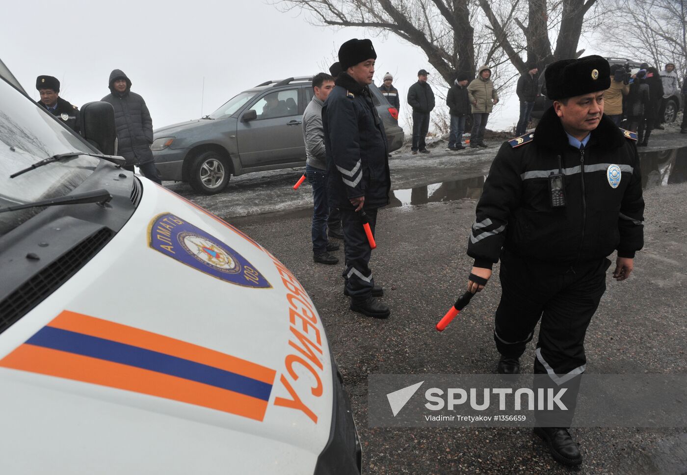 Passenger plane crashes outside Alma Aty, Kazakhstan