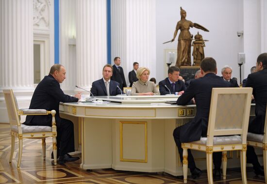 Russian Government holds expanded format meeting in the Kremlin