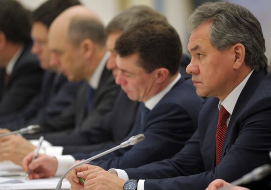 Russian Government holds expanded format meeting in the Kremlin