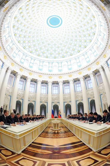 Russian Government holds expanded format meeting in the Kremlin