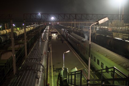 Travel from Moscow to Sochi by train