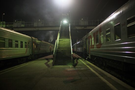 Travel from Moscow to Sochi by train