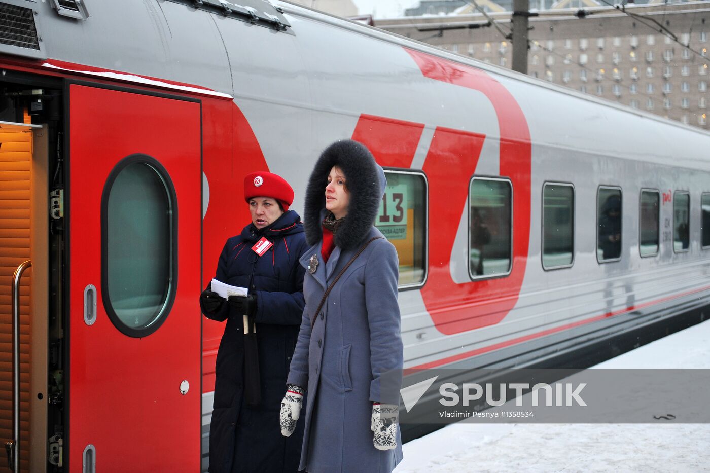 Travel from Moscow to Sochi by train