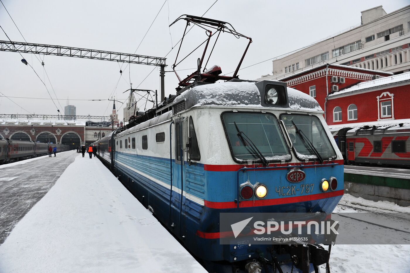 Travel from Moscow to Sochi by train