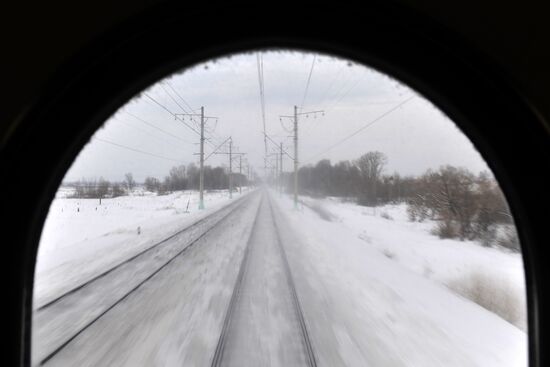 Travel from Moscow to Sochi by train