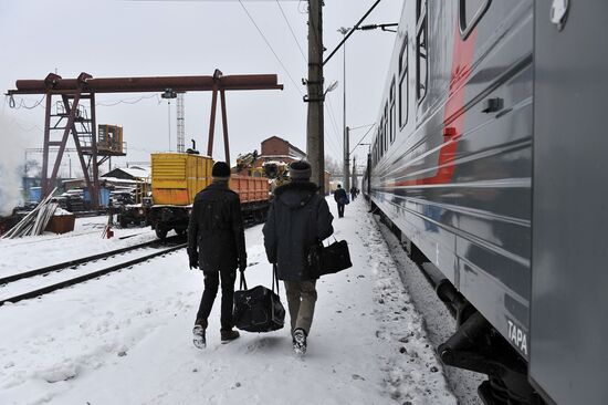 Travel from Moscow to Sochi by train