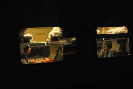 Travel from Moscow to Sochi by train