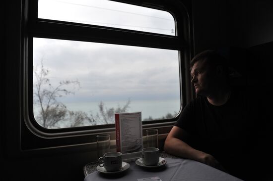 Travel from Moscow to Sochi by train