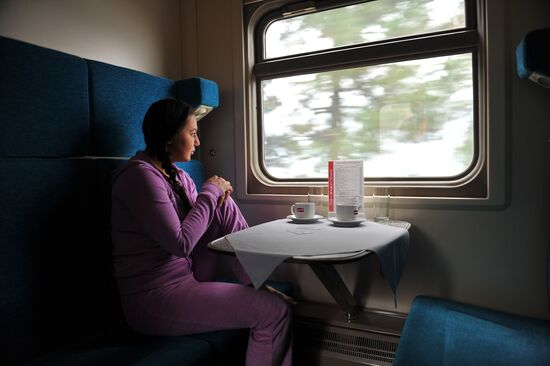 Travel from Moscow to Sochi by train