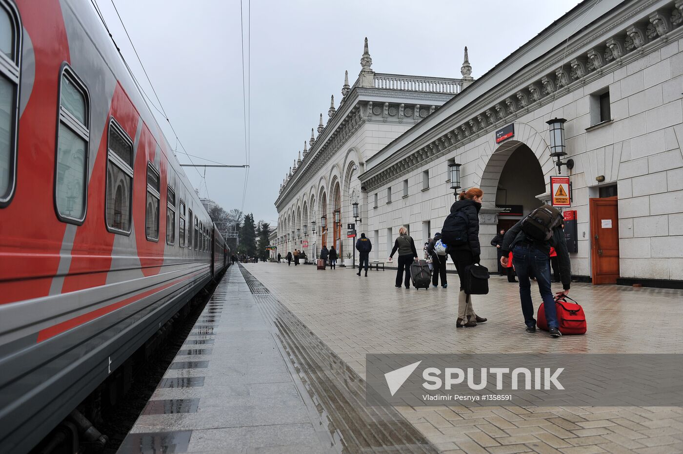 Travel from Moscow to Sochi by train