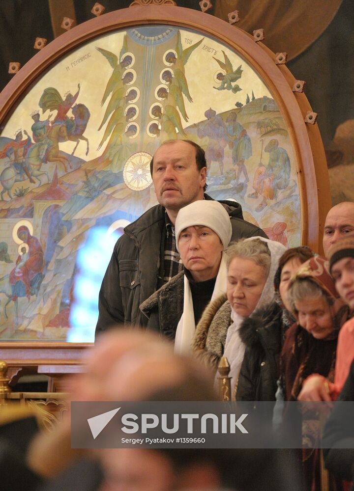 Patriarchal liturgy on enthronement anniversary