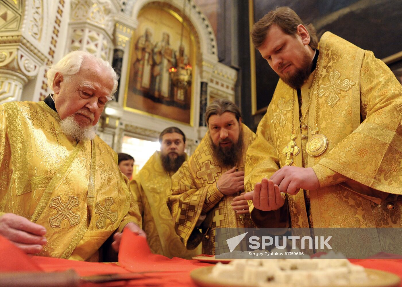 Patriarchal liturgy on enthronement anniversary