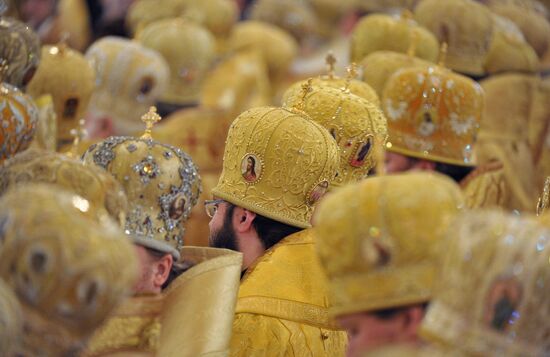 Patriarchal liturgy on enthronement anniversary