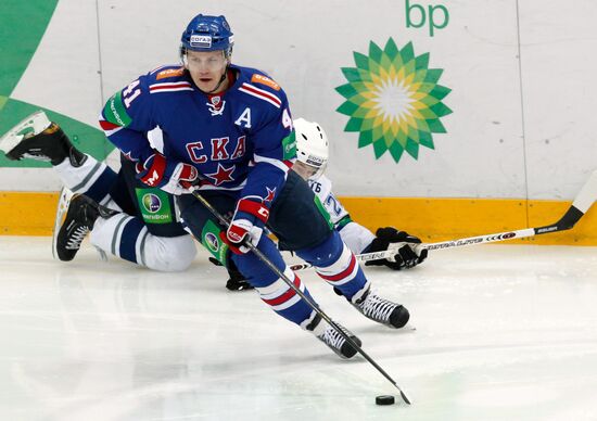 Kontinental Hockey League. SKA vs. Dynamo Moscow