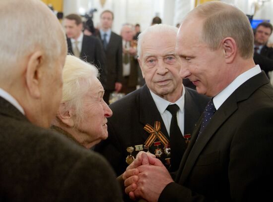 Kremlin reception on 70th anniversary of Stalingrad victory