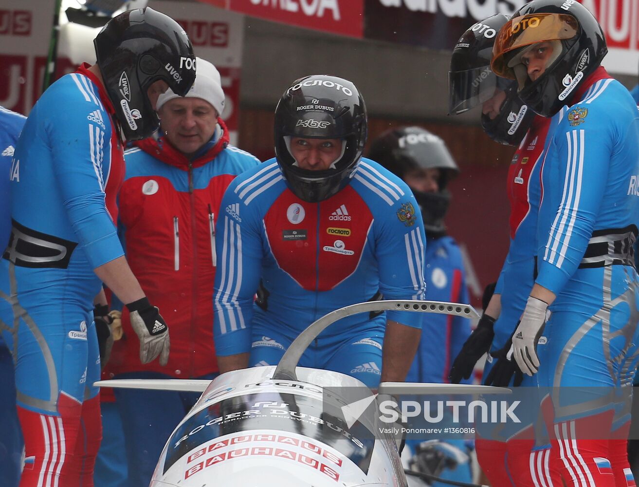 FIBT Bobsleigh and Skeleton World Championships. Day nine