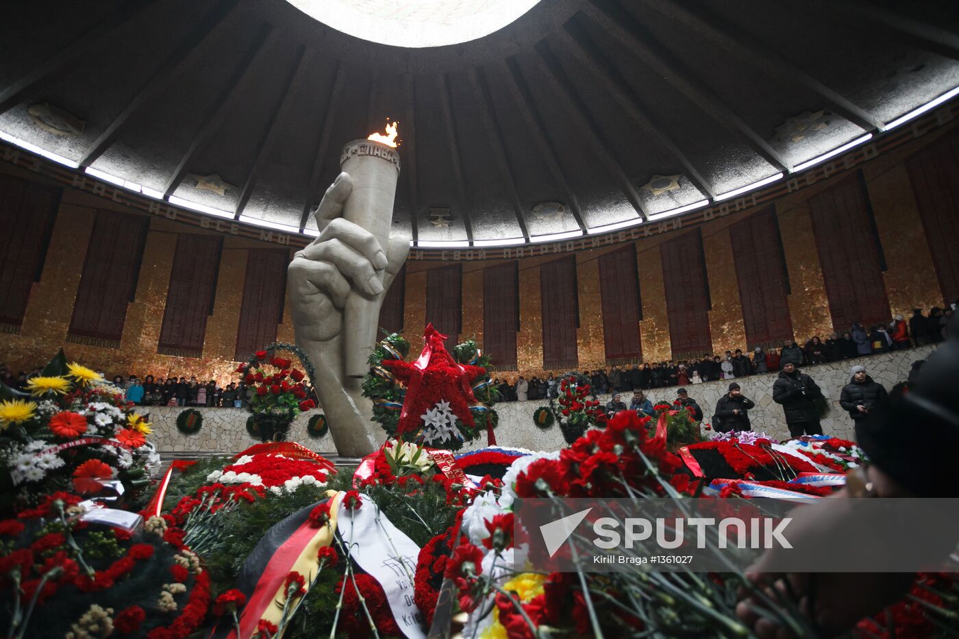 70th anniversary of Battle of Stalingrad celebrated in Volgograd