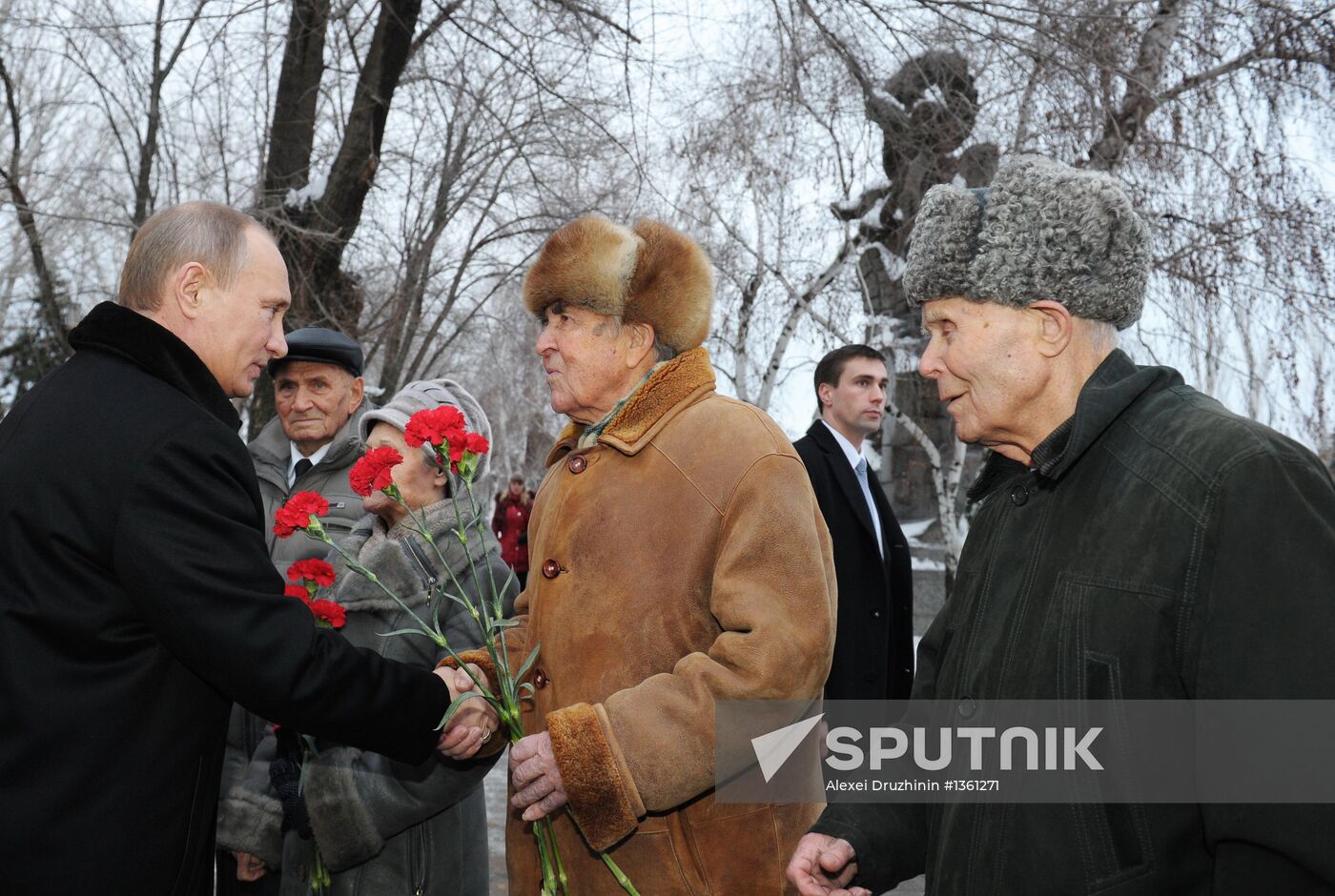 V. Putin at events on 70th anniversary of Stalingrad victory