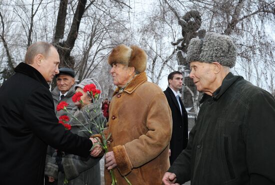 V. Putin at events on 70th anniversary of Stalingrad victory