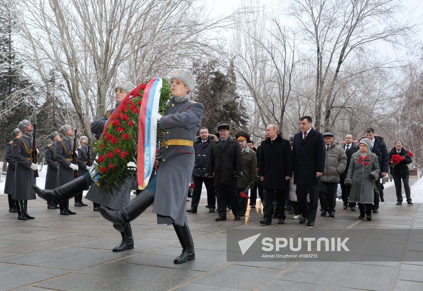 V. Putin at events on 70th anniversary of Stalingrad victory