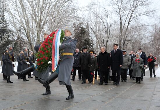 V. Putin at events on 70th anniversary of Stalingrad victory