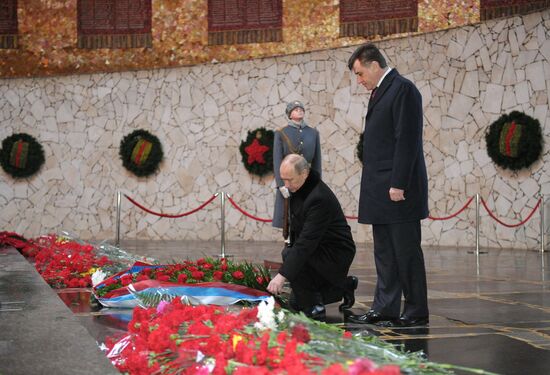 V. Putin at events on 70th anniversary of Stalingrad victory
