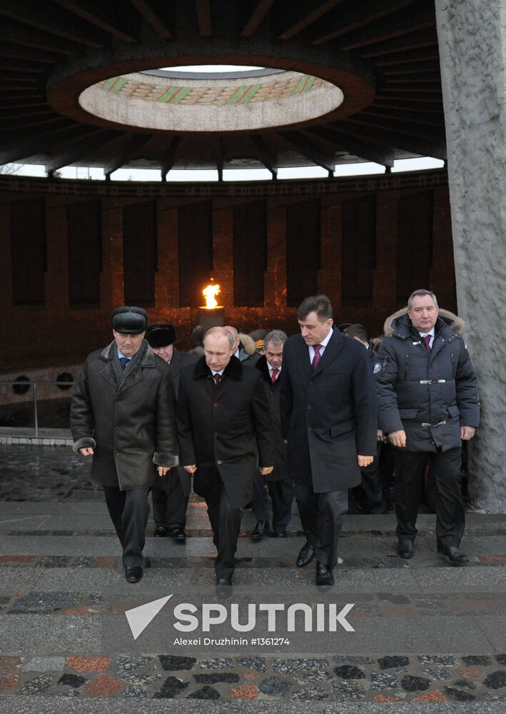 V. Putin at events on 70th anniversary of Stalingrad victory