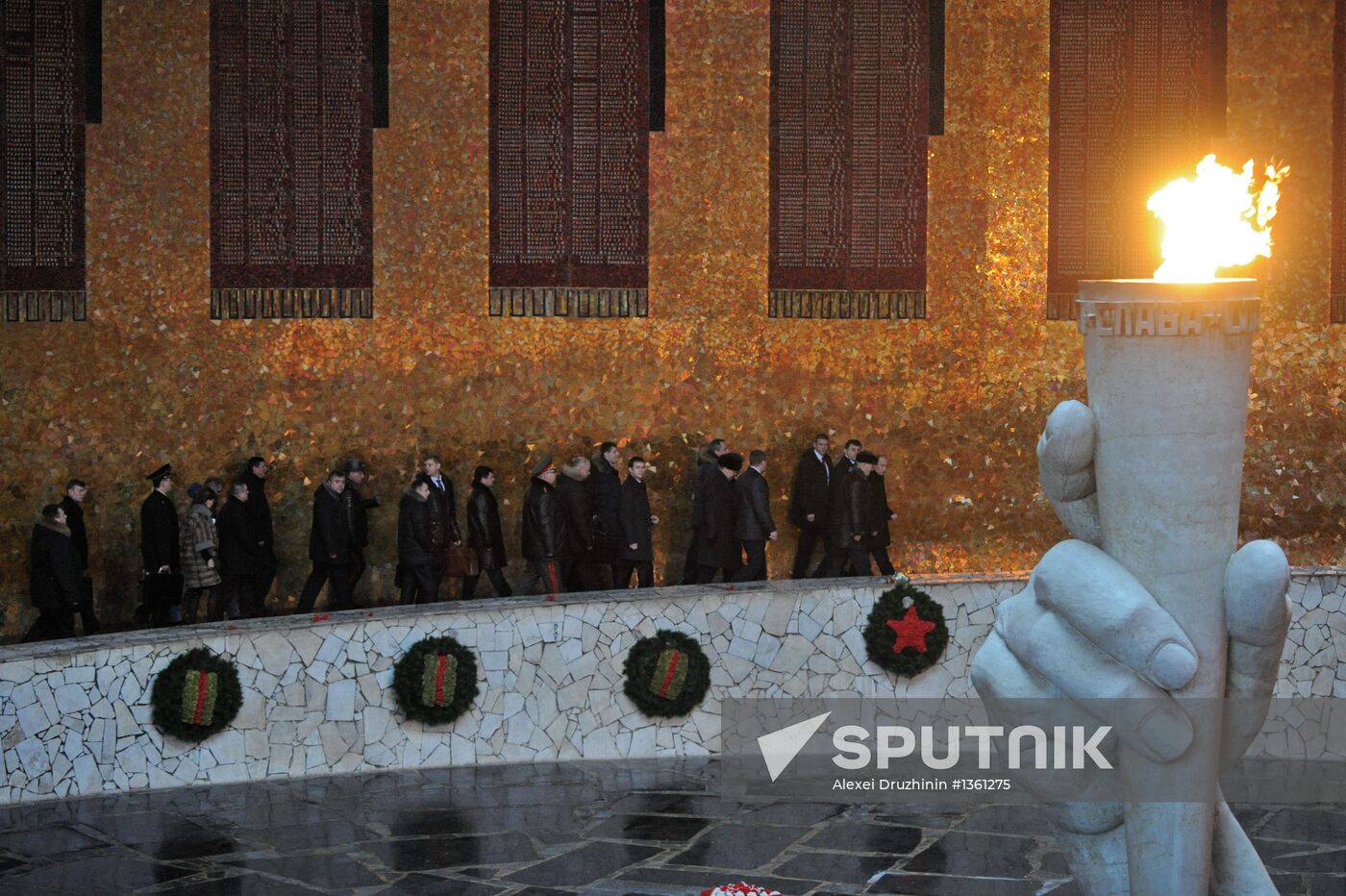 V. Putin at events on 70th anniversary of Stalingrad victory