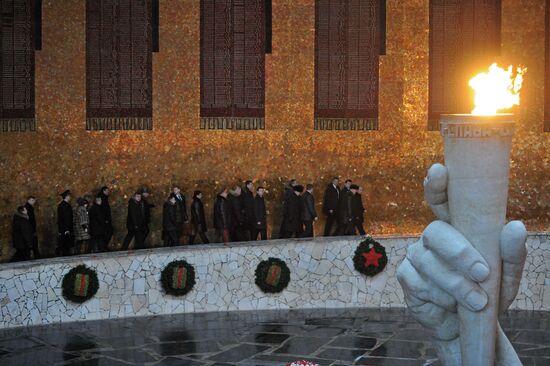 V. Putin at events on 70th anniversary of Stalingrad victory