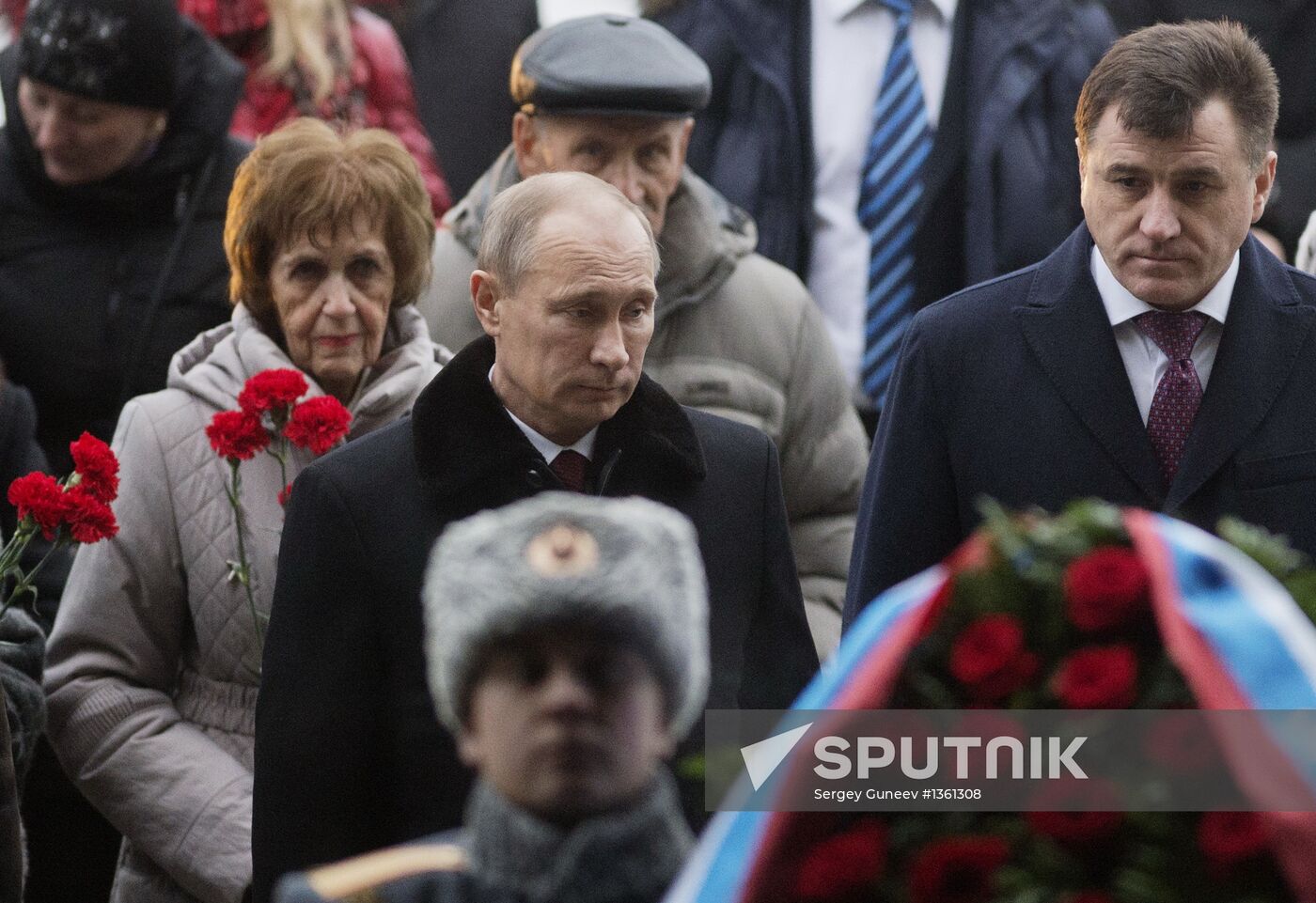 V. Putin at events on 70th anniversary of Stalingrad victory