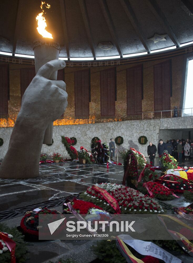 V. Putin at events on 70th anniversary of Stalingrad victory