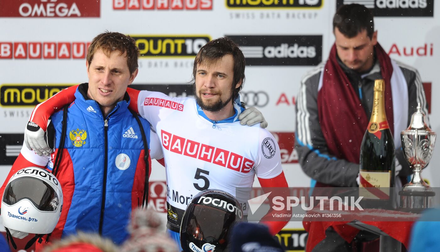 FIBT Bobsleigh and Skeleton World Championships. Day nine