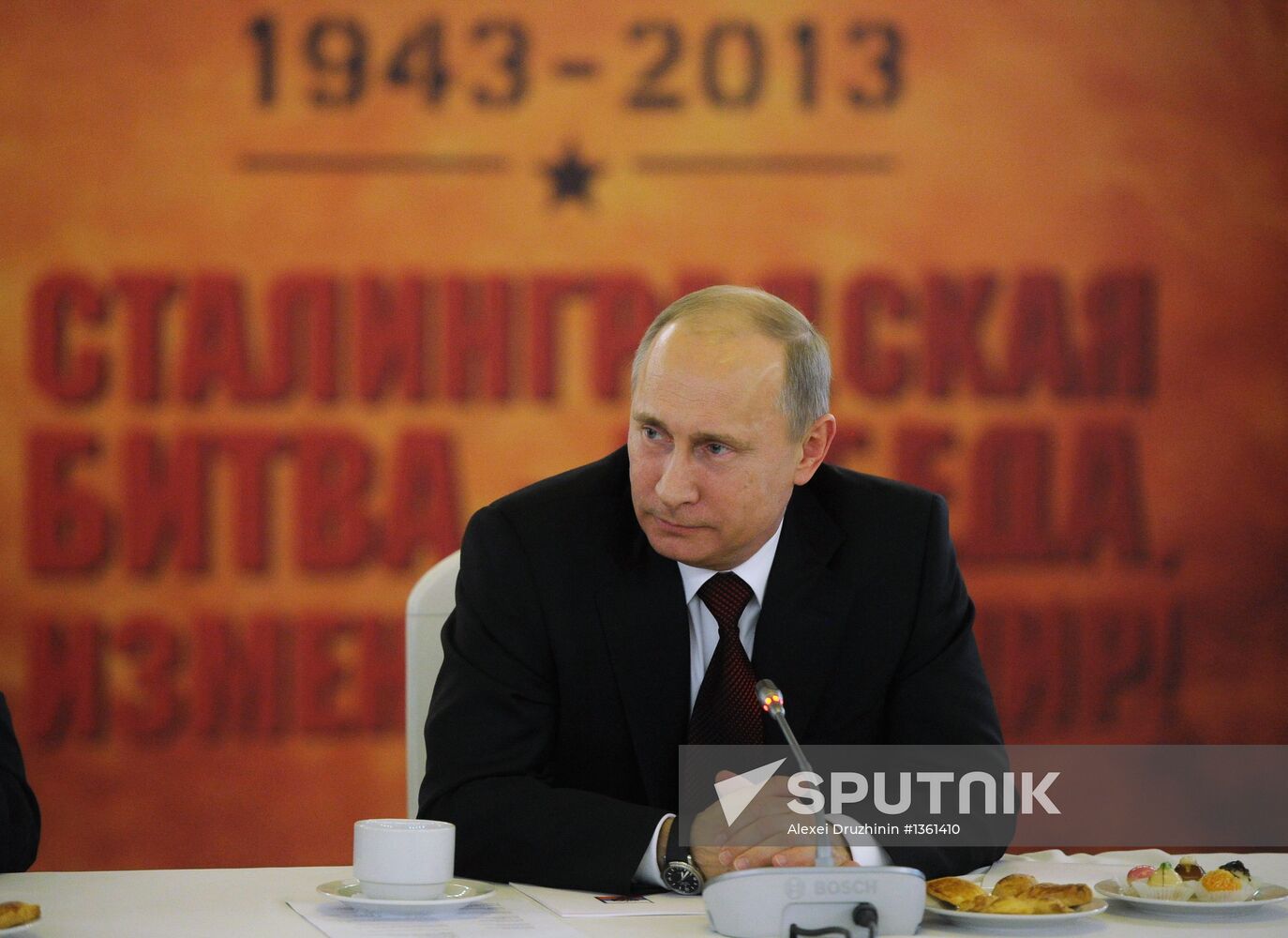 V. Putin at events on 70th anniversary of Stalingrad victory
