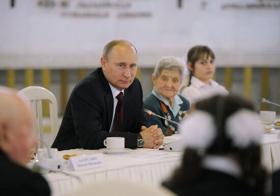 V. Putin at events on 70th anniversary of Stalingrad victory