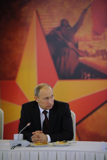 V. Putin at events on 70th anniversary of Stalingrad victory