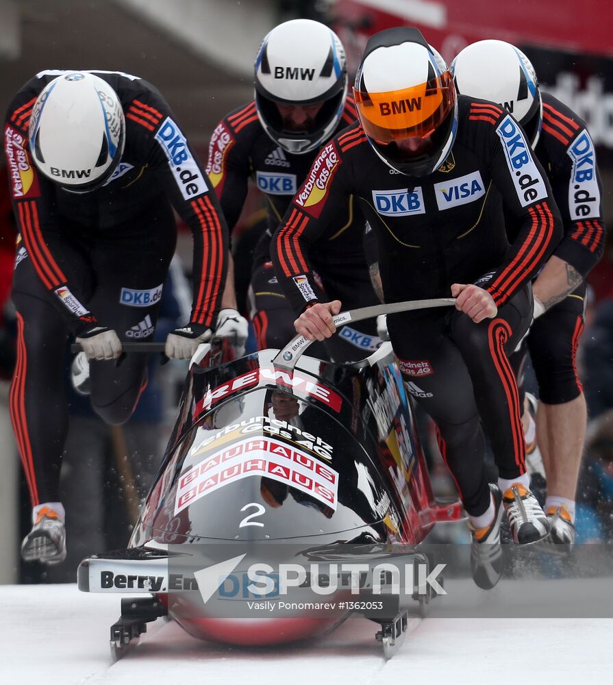 FIBT Bobsleigh and Skeleton World Championships. Day ten