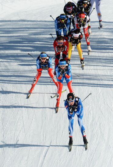 FIS Cross-Country World Cup. Round 8. Women's team sprint