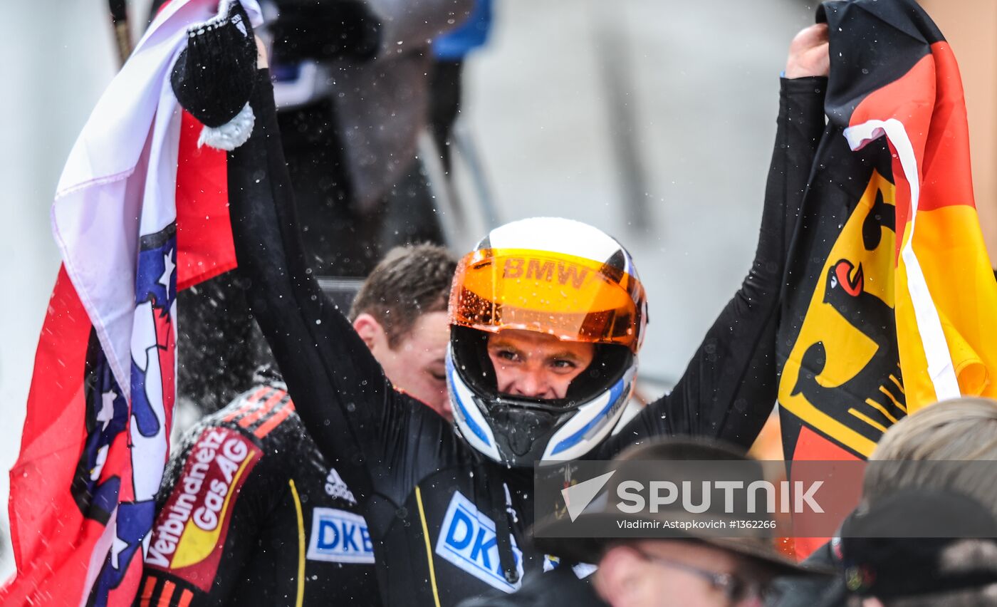 FIBT Bobsleigh and Skeleton World Championships. Day ten