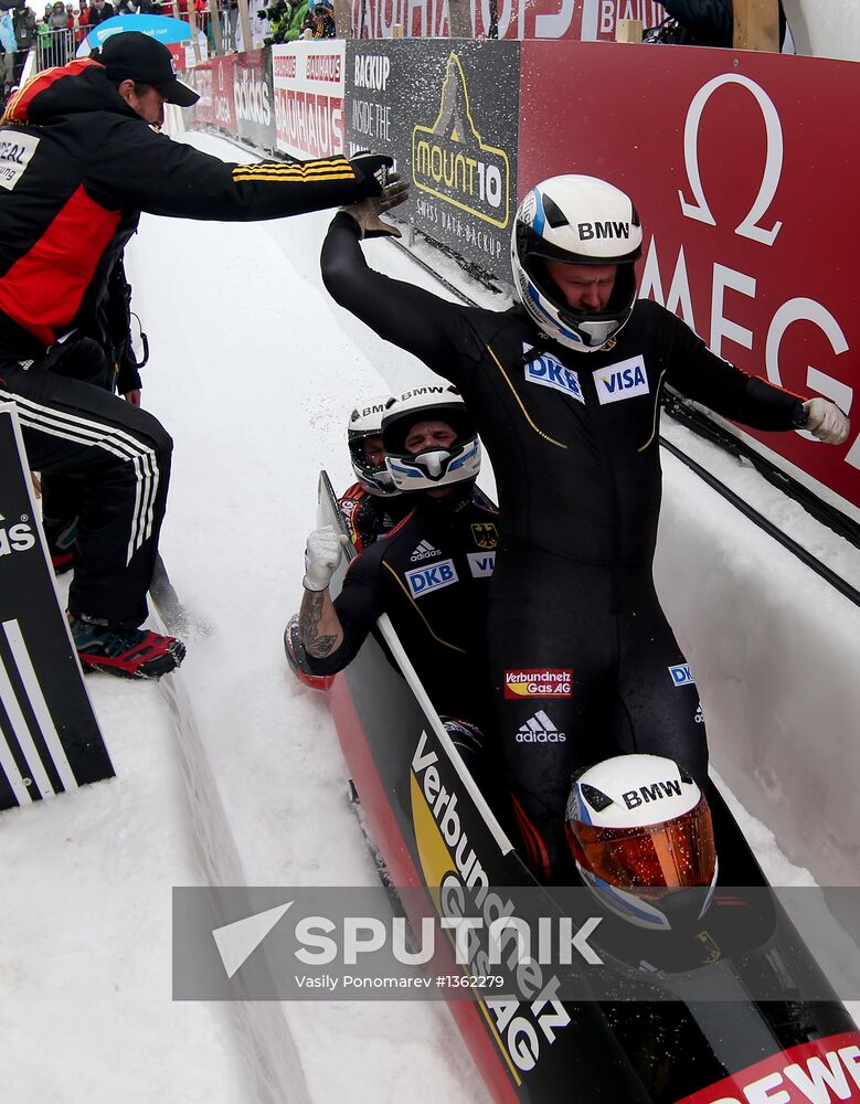 FIBT Bobsleigh and Skeleton World Championships. Day ten
