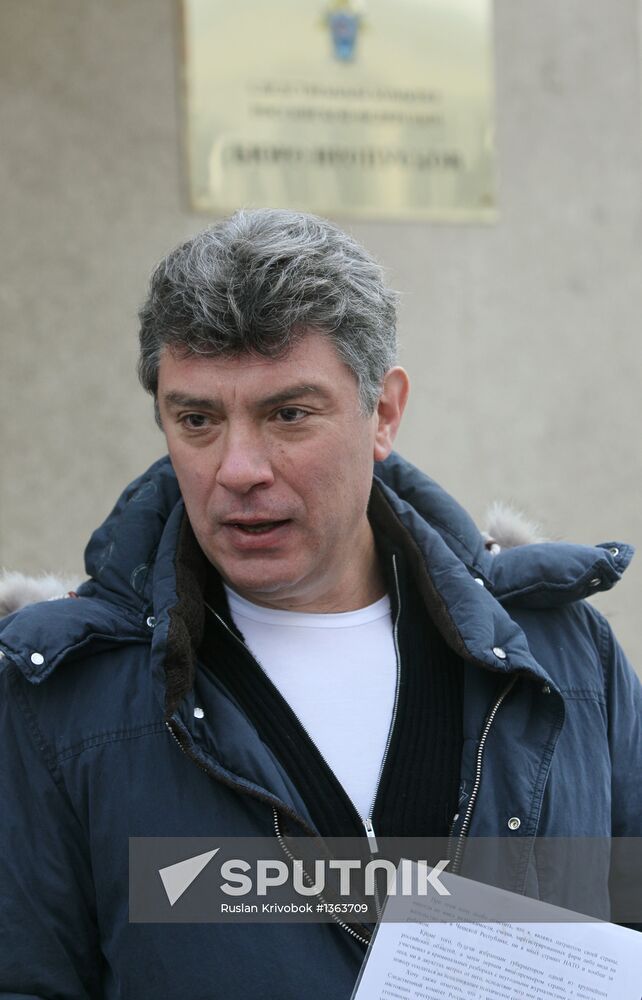 Boris Nemtsov summoned to Investigative Committee