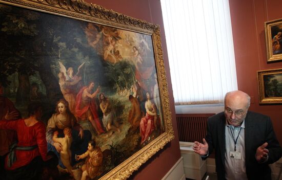 Pushkin Fine Arts Museum buys painting The Baptism of Christ