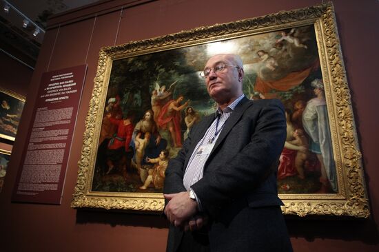 Pushkin Fine Arts Museum buys painting The Baptism of Christ