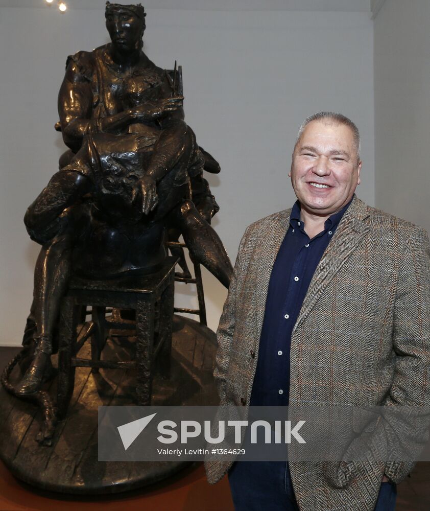 Sculptor Alexander Rukavishnikov's exhibition opens in Moscow