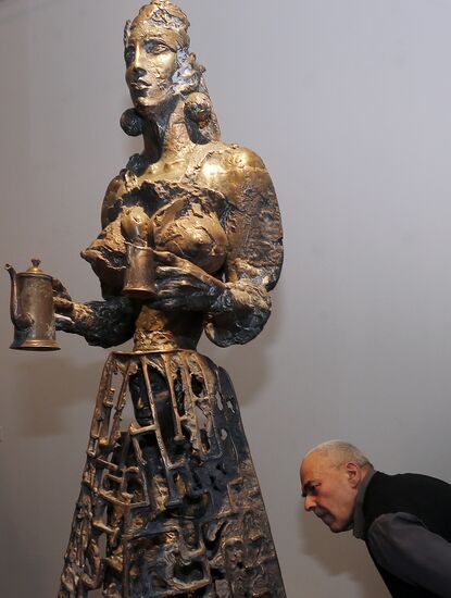 Sculptor Alexander Rukavishnikov's exhibition opens in Moscow