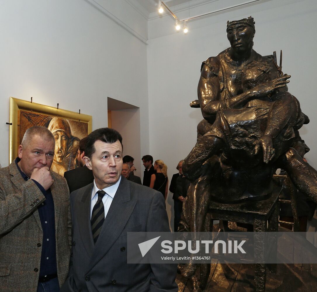 Sculptor Alexander Rukavishnikov's exhibition opens in Moscow