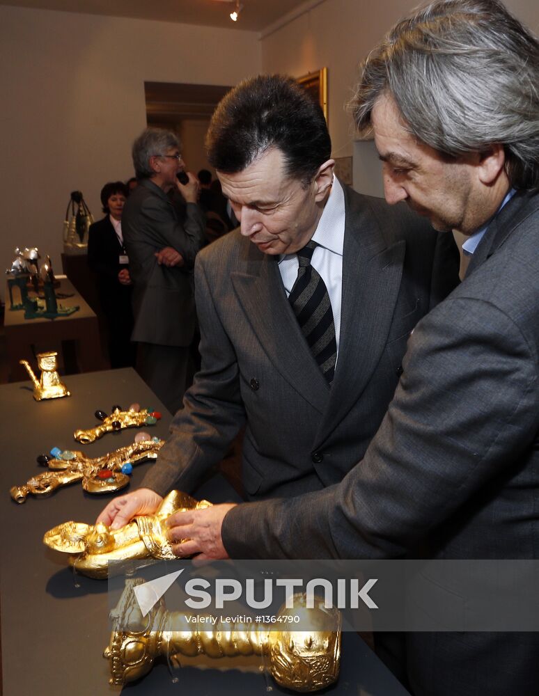 Sculptor Alexander Rukavishnikov's exhibition opens in Moscow