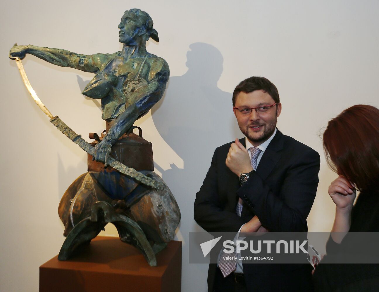 Sculptor Alexander Rukavishnikov's exhibition opens in Moscow