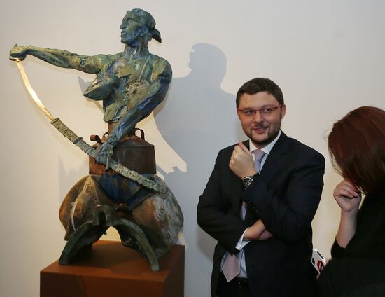 Sculptor Alexander Rukavishnikov's exhibition opens in Moscow