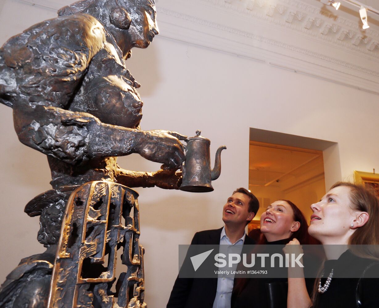 Sculptor Alexander Rukavishnikov's exhibition opens in Moscow