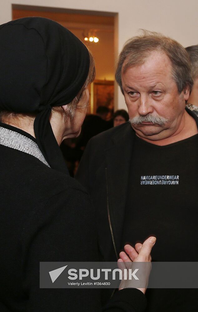 Sculptor Alexander Rukavishnikov's exhibition opens in Moscow